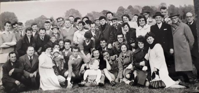 Een foto uit de oude doos en een van de hoogtepunten uit de geschiedenis: in 1962 won Dosko de halve finale van de Beker van West-Vlaanderen tegen Zwevezele.