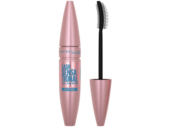 Gebruik waterproof mascara