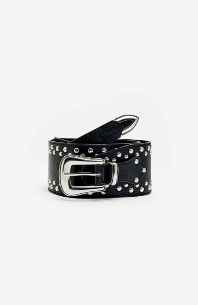 Brede riem met studs