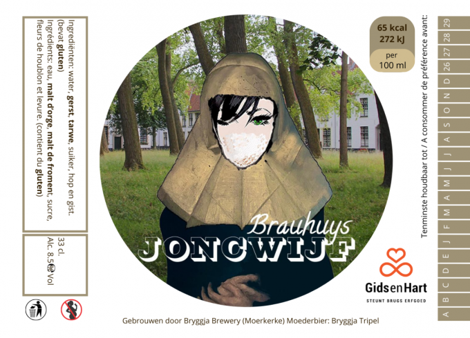 Het nieuwe begijnenbier van Bryggja Brewery.