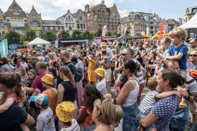 De Ketnet Zomertour op de Grote Markt was een absolute voltreffer.