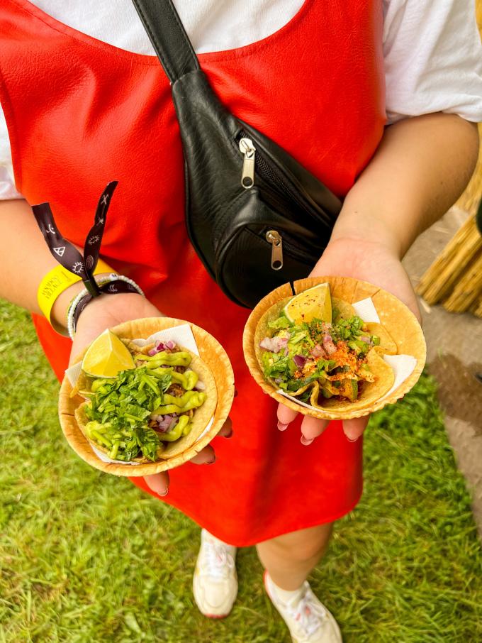 Pollo Mole taco’s met traaggegaarde kip en avocado van Tope