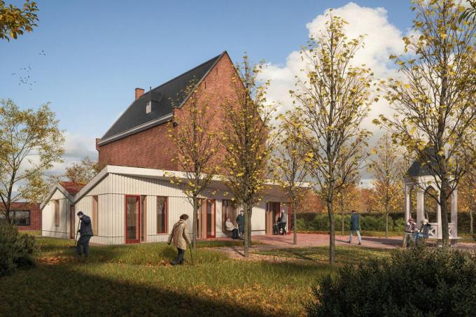 Een conceptbeeld van hoe de Kapittelzaal in de toekomst dienst zal doen als polyvalente ruimte.