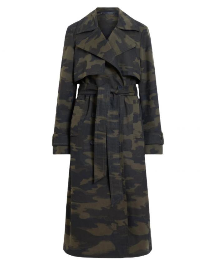 Trenchcoat in legerprint