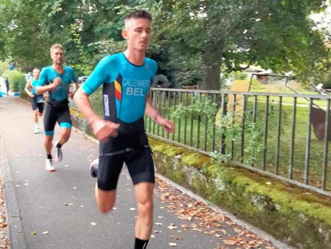 Cédric Callewaert in actie in Zofingen.