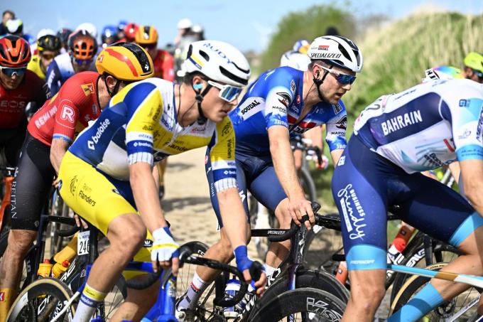 Van Lerberghe is helemaal gelukkig met zijn rol als lead-out. “Ik haal er zelfs meer voldoening uit dan wanneer ik zelf voor een ereplaats sprint.”