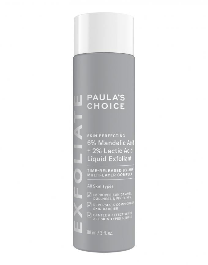 Skin Perfecting 6% Mandelic Acid + 2% Lactic Acid AHA Liquid Exfoliant