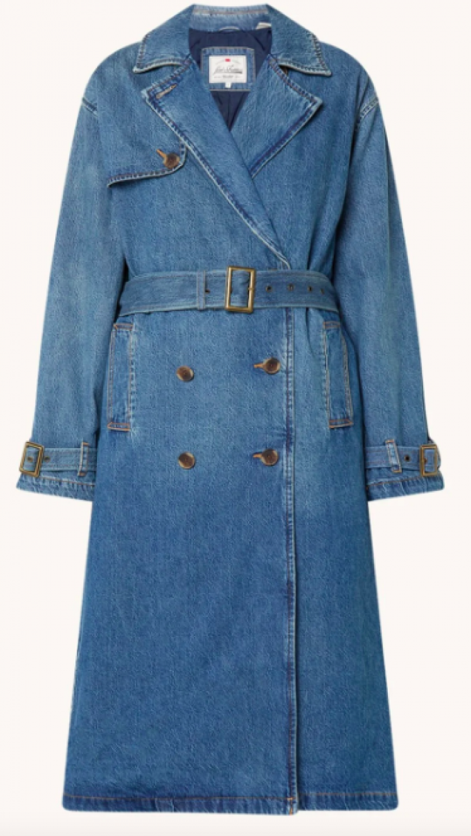 Le trench en denim 