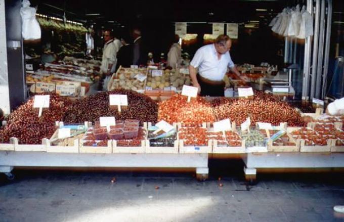 De bekende Achiel Luypaert in volle actie tijdens de zomer van 1986.