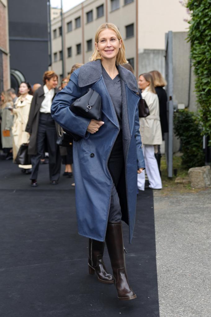 Kelly Rutherford bij Tod's