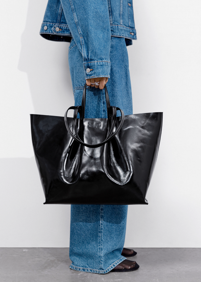 Tote bag en cuir