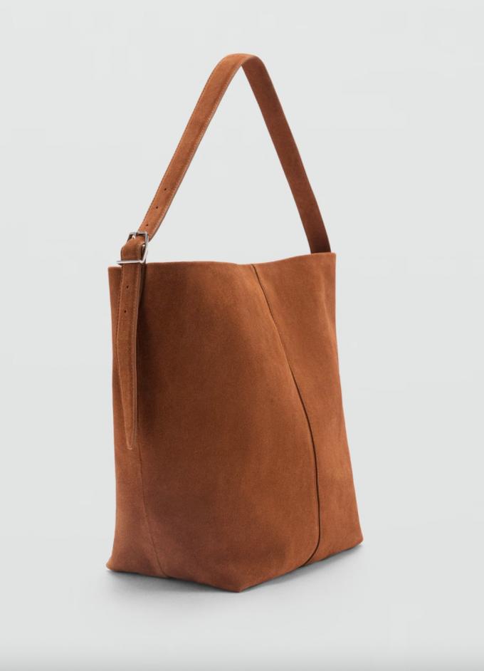 Sac shopper en cuir