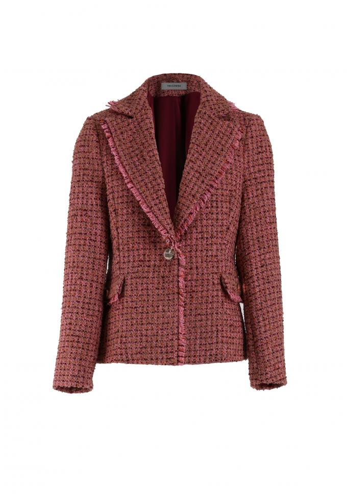 Blazer van tweed 