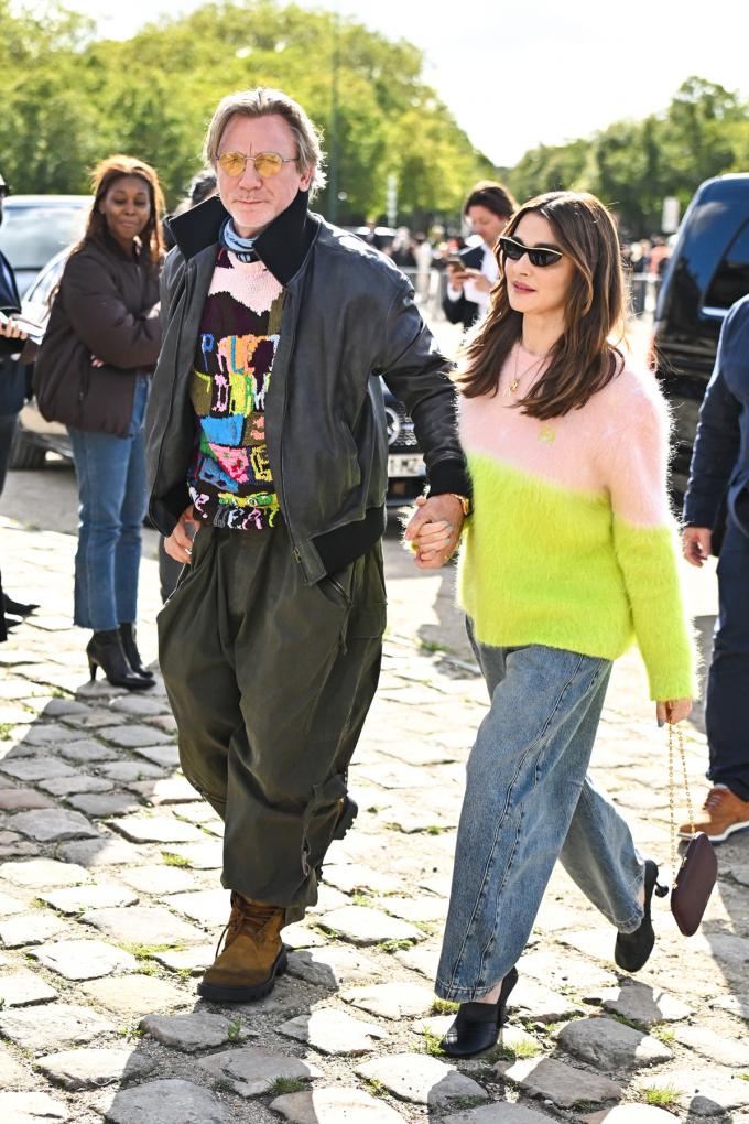 Daniel Craig and Rachel Weisz bij Loewe