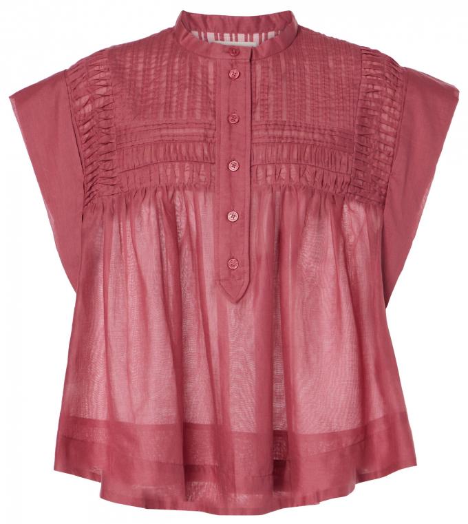 Top in katoenvoile Isabel Marant Etoile, € 230