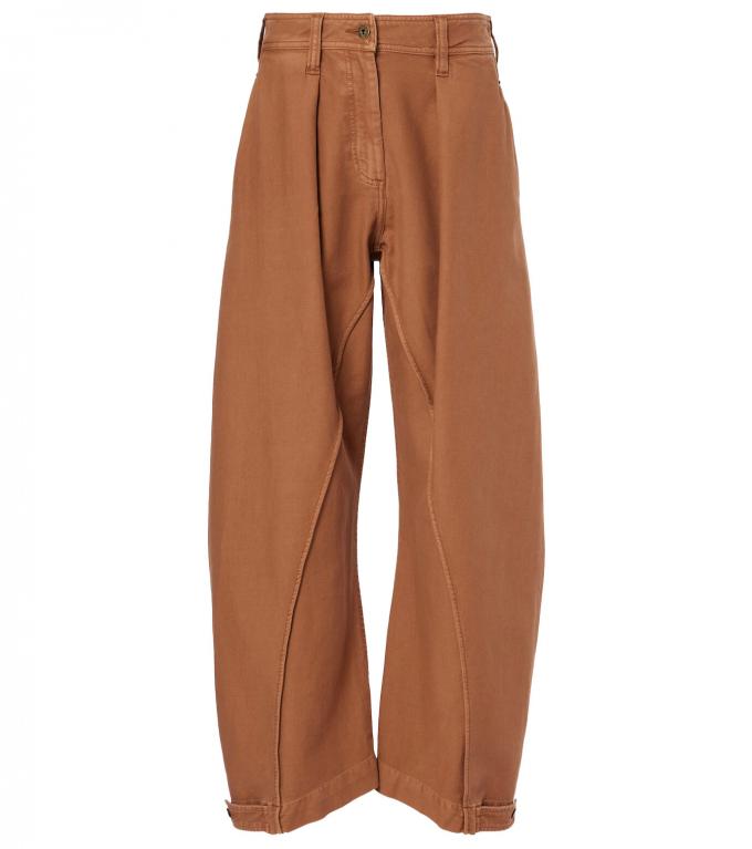 Wijde pantalon met gedraaide naad J.W. Anderson, € 450