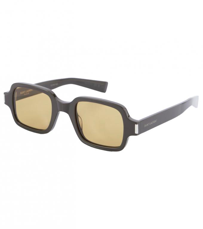 Zonnebril met gele lens Saint Laurent, € 355