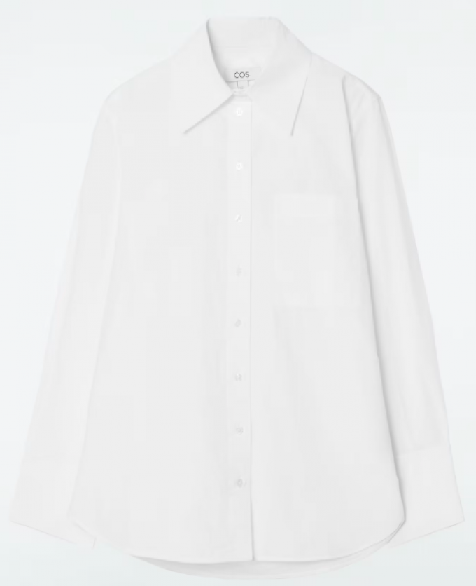 Chemise blanche oversize