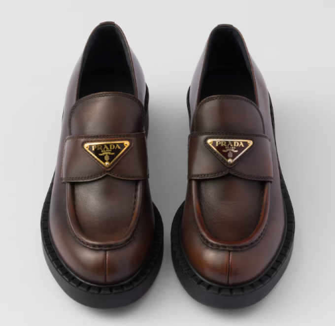 Mocassins marron chocolat 