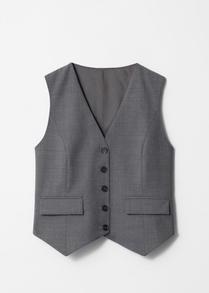 Le classique gilet gris