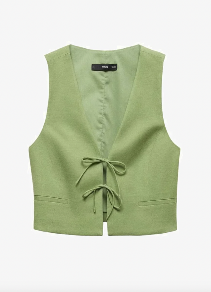 Le gilet vert