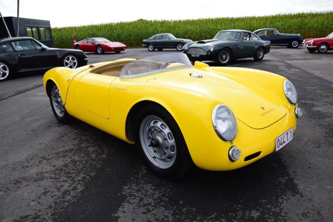 De Porsche 550 RS Spyder.