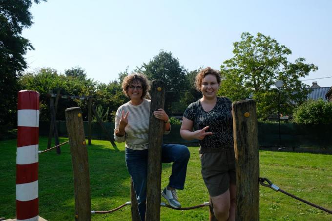 Karin Robert en haar dochter Marieke Joye.