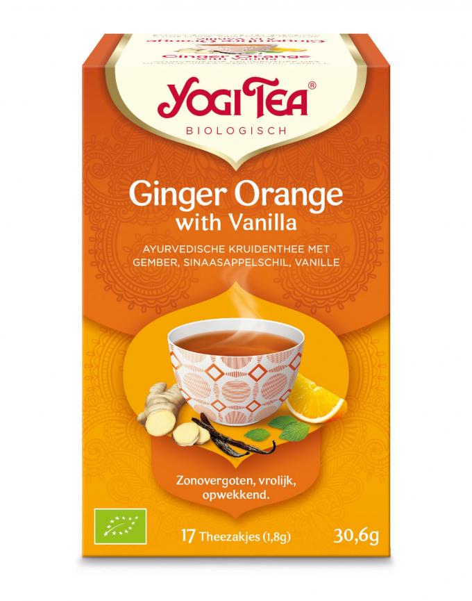 Yogi Tea Ginger Orange met vanille