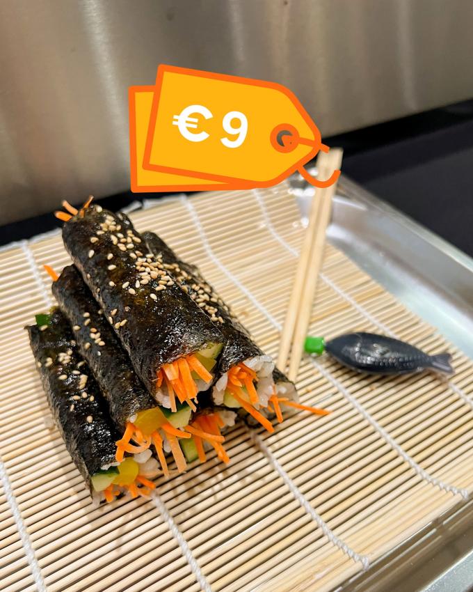 Veggie mayak kimbap van Table d’ Ho