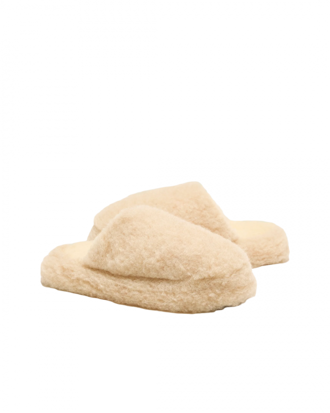 Wollen slippers 