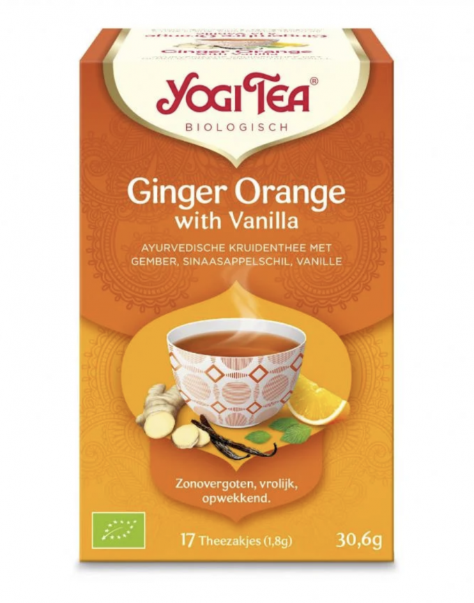 Yogi Tea Ginger Orange à la vanille