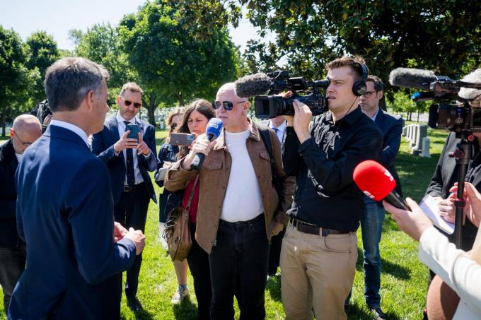 In mei van dit jaar interviewde Björn Soenens premier Alexander De Croo tijdens diens bezoek aan Washington DC.