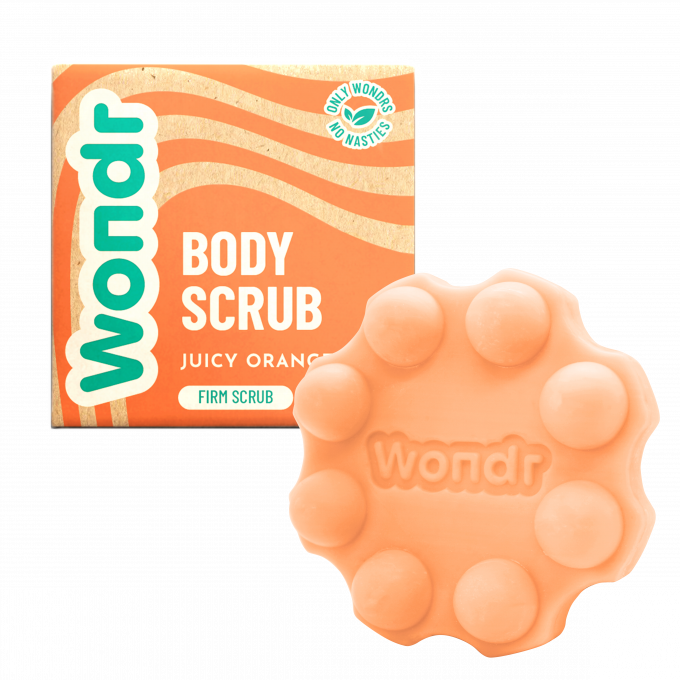 Wondr Juicy Orange Scrub Bar