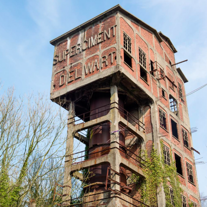 La cimenterie abandonnée de Saint-Maur