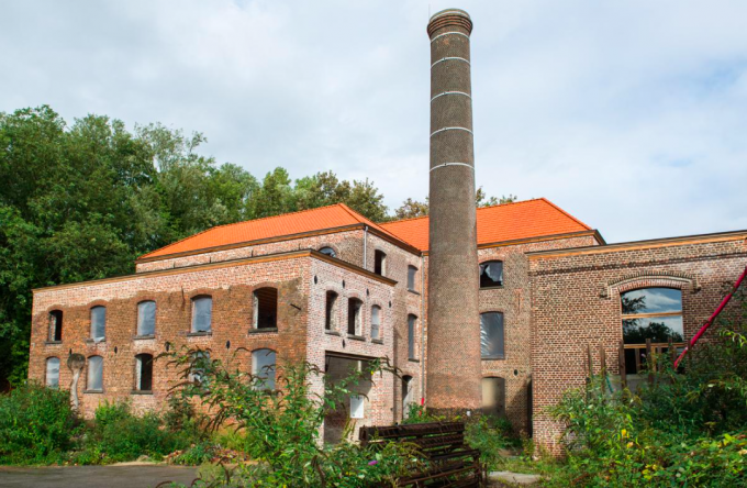 Une ancienne usine textile à Renaix