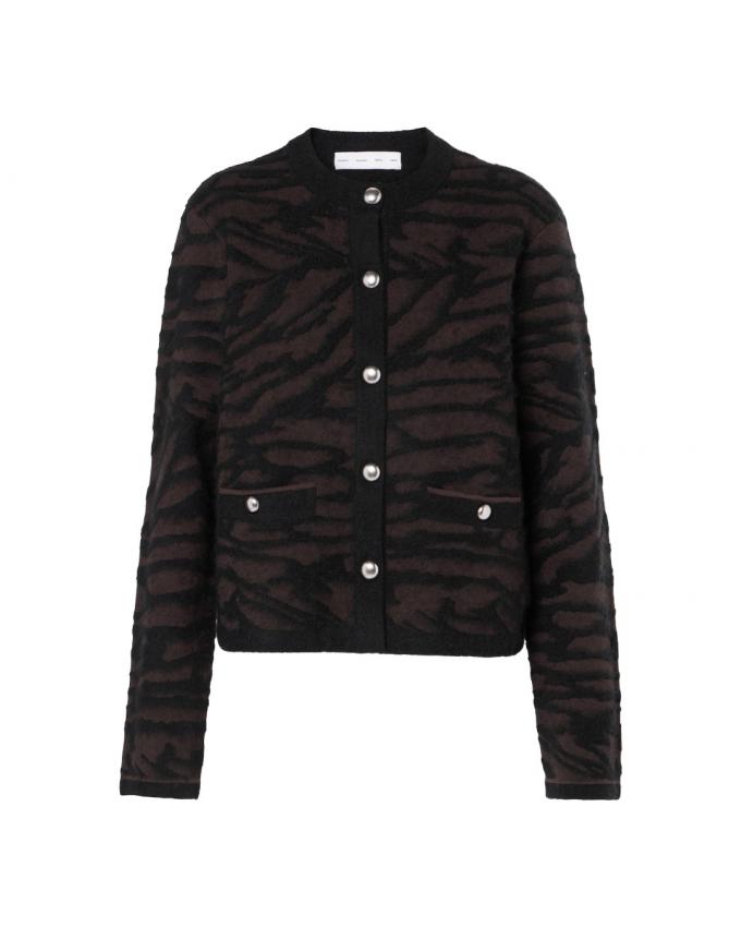 Trui met zebraprint 