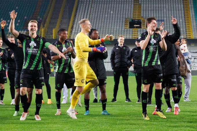 Cercle kon zondag winnen tegen Charleroi.