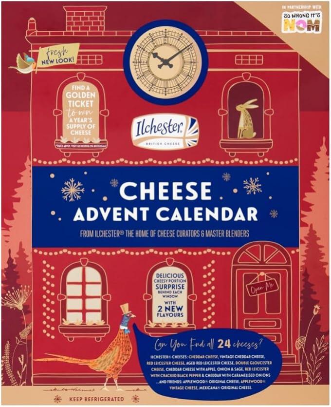 Cheese advent calendar