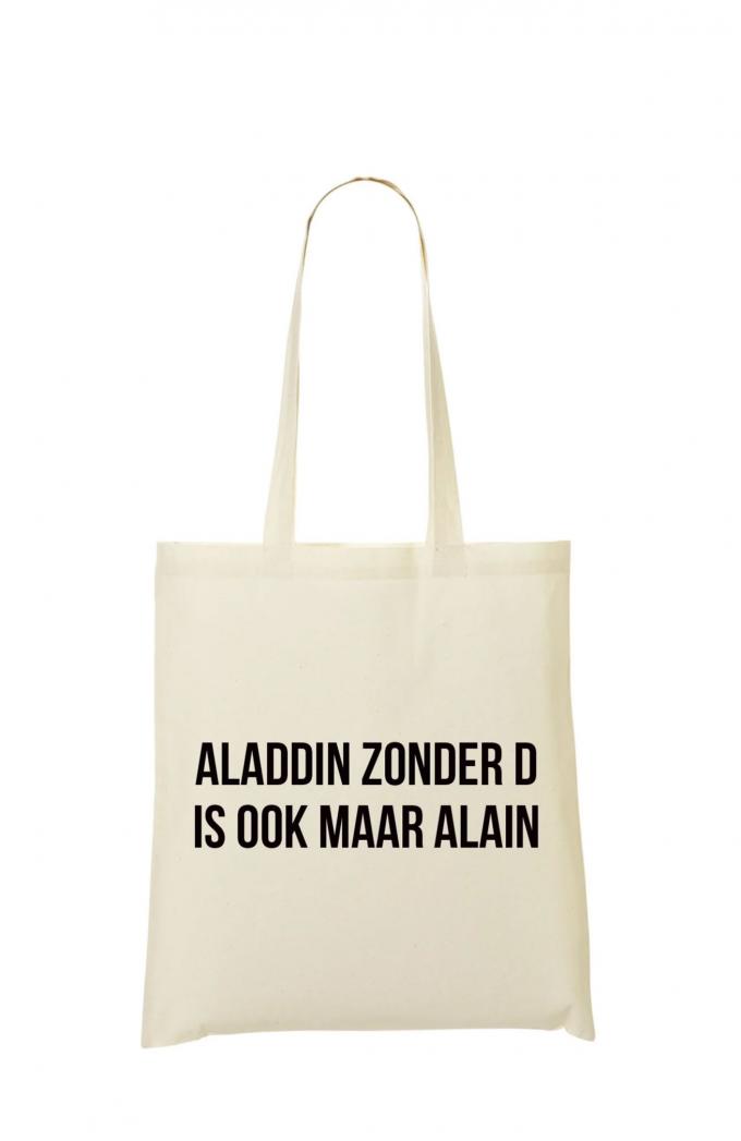 Totebag 'Aladdin zonder D'