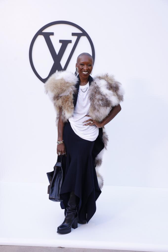 Cynthia Erivo, Louis Vuitton Cruise 2025 in Barcelona