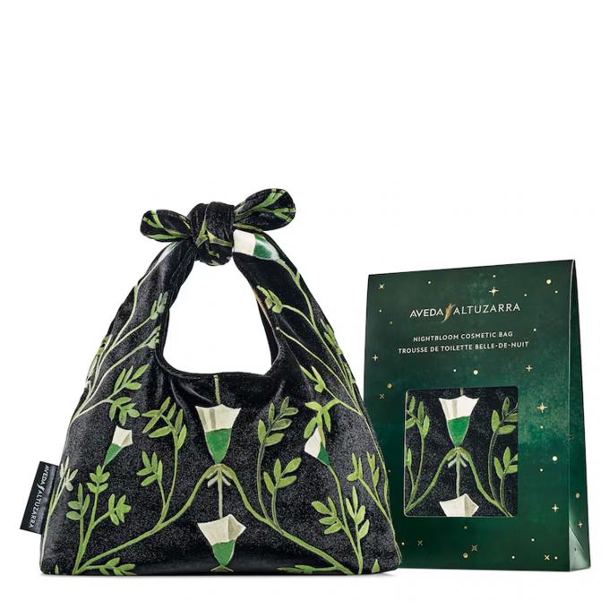 Limited-edition Aveda x Altuzarra nightbloom cosmetics bag