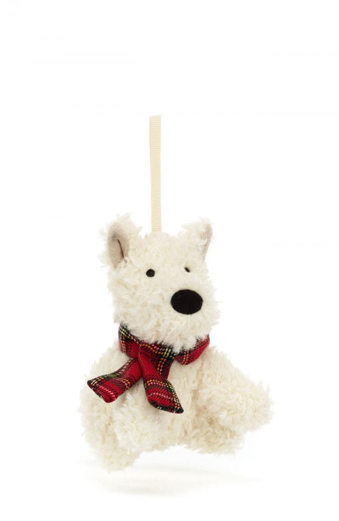 Kerstornament 'Munro Scottie Dog' (11 x 6 x 5 cm)