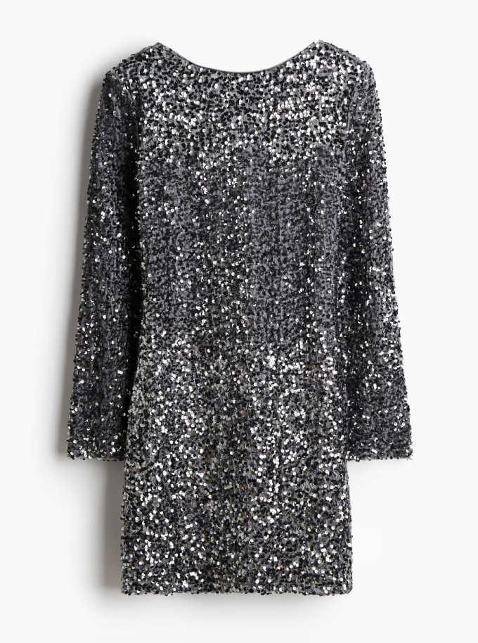 Robe à sequins