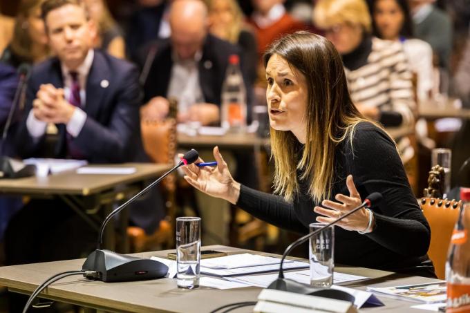 Maaike De Vreese (N-VA) hekelde in haar maidenspeech in de gemeenteraad dat er nog geen inhoudelijk bestuursakkoord is in Brugge.