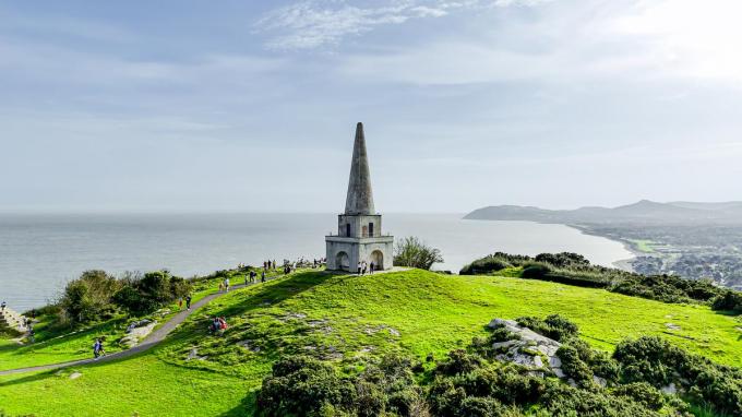 In amper een halfuur bereiken we het rustige Killiney. (foto Getty)