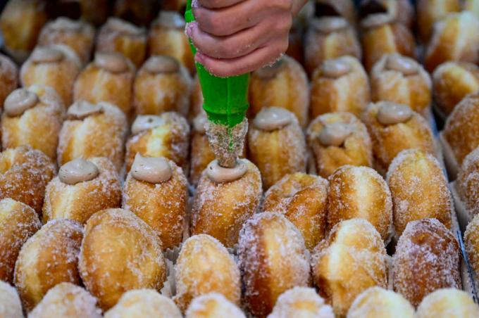 Le sufganiyot, transformé en 