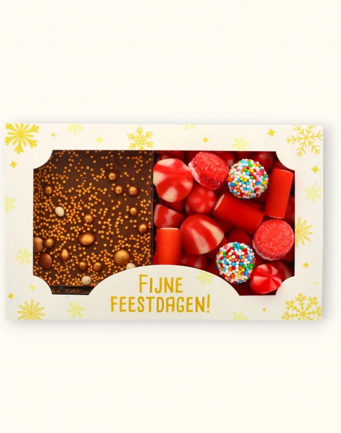 Mix van snoep en chocolade