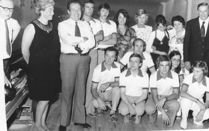 In zaal ISO werd in 1974 een bowling geopend.