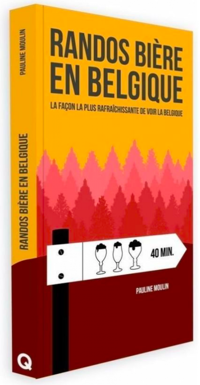 Un livre sur les randos bière en Belgique 