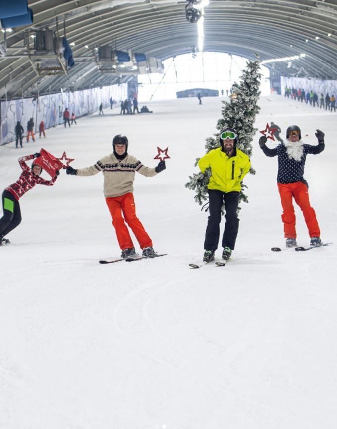 Indoor skitripje bij Snowworld in Antwerpen